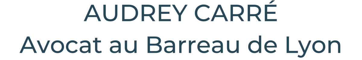 Audrey Carré avocat